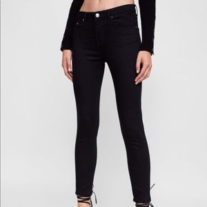 Zara Premium Denim Black Jeans